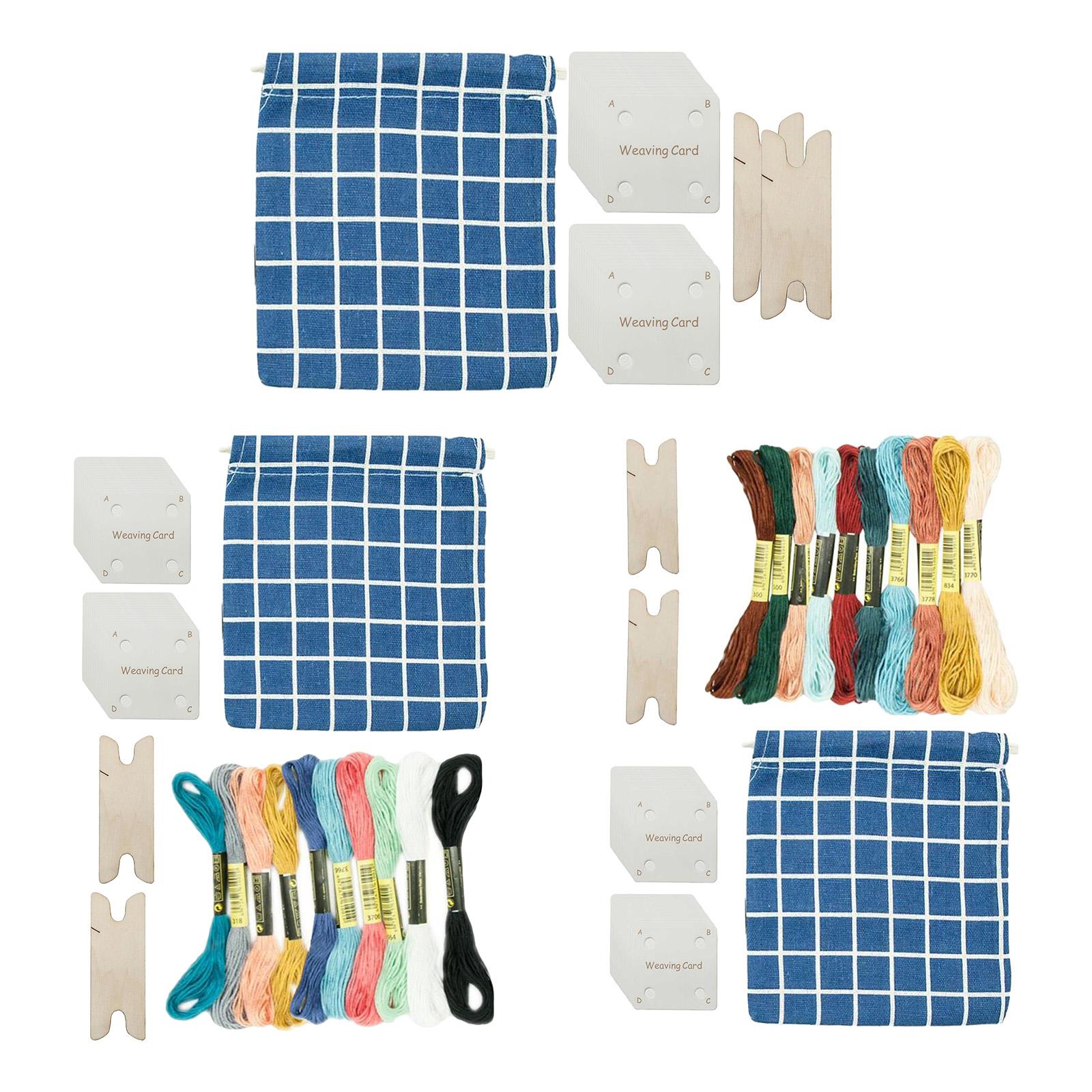 Tablet Weaving Accessories - Plastik Tablet Dokuma Kartları Seti, Inkle
