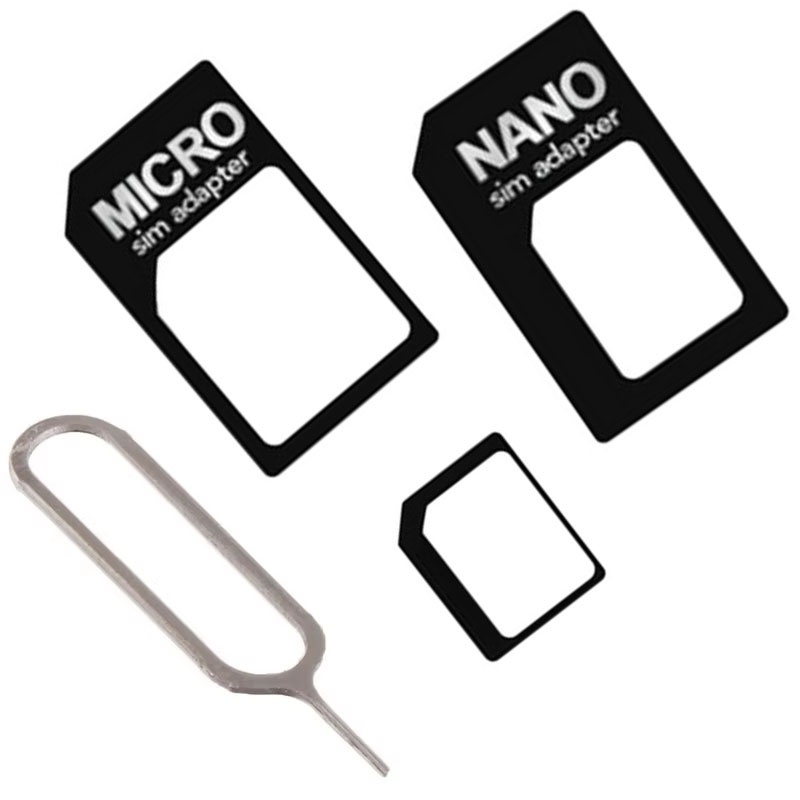 Iphone Tablet Accessories - Nano SIM Kartı Mikro Adaptöre 4'ü