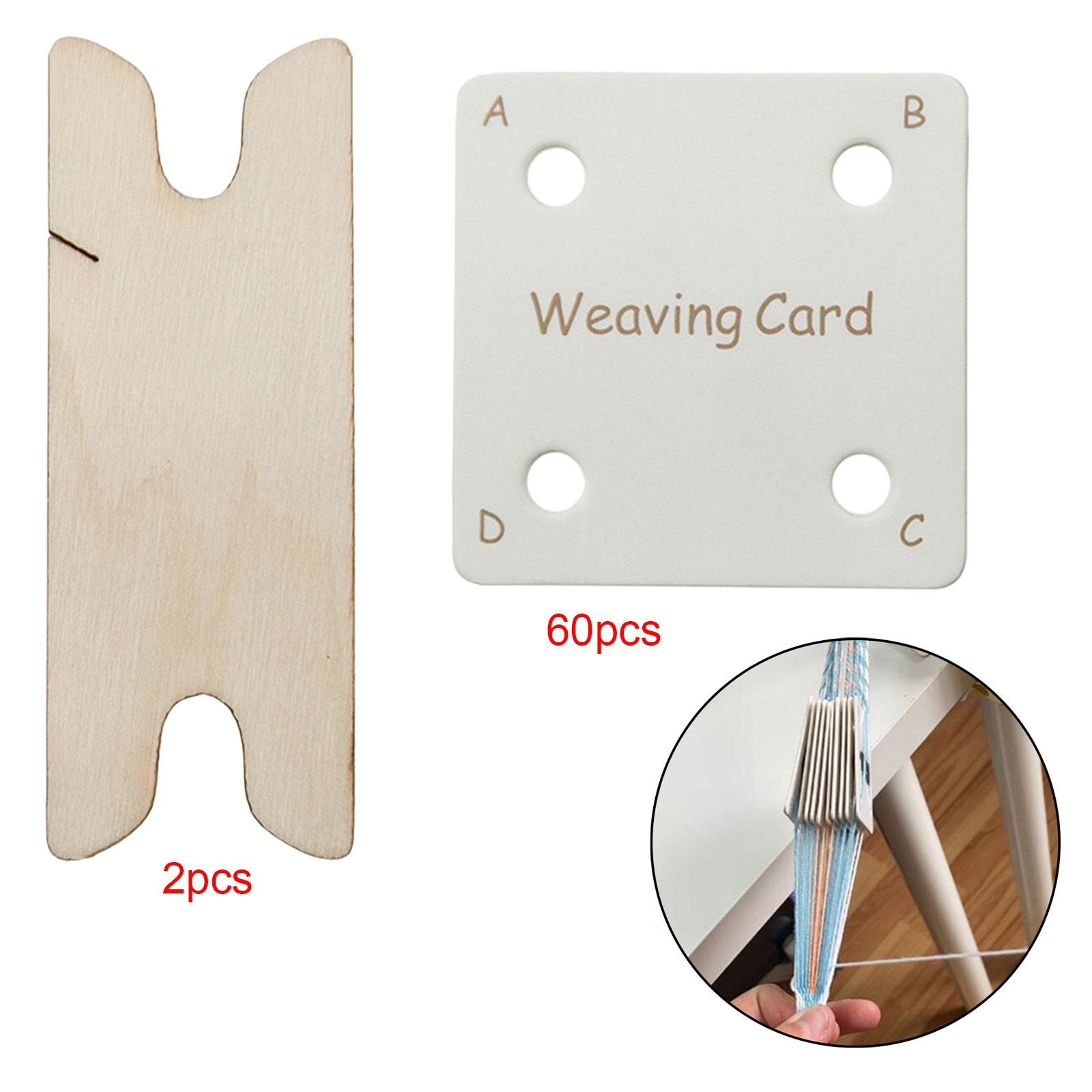 Tablet Weaving Accessories - 60 adet Tablet dokuma kart tezgah