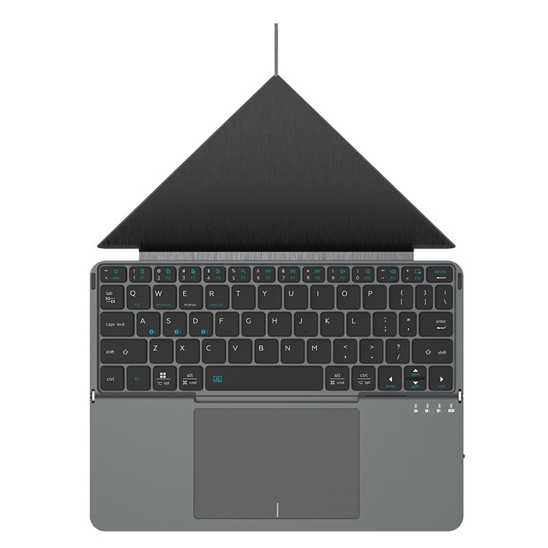 Ipad Cover Folio - I-BOX Bluetooth Kablosuz Katlanabilir Klavye Android