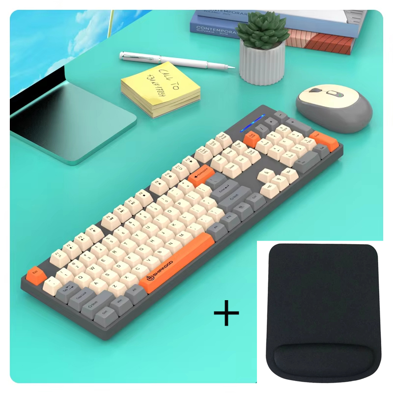 Officeworks Tablet Accessories - Shipadoo Kablosuz Oyun Klavyesi ve Mouse