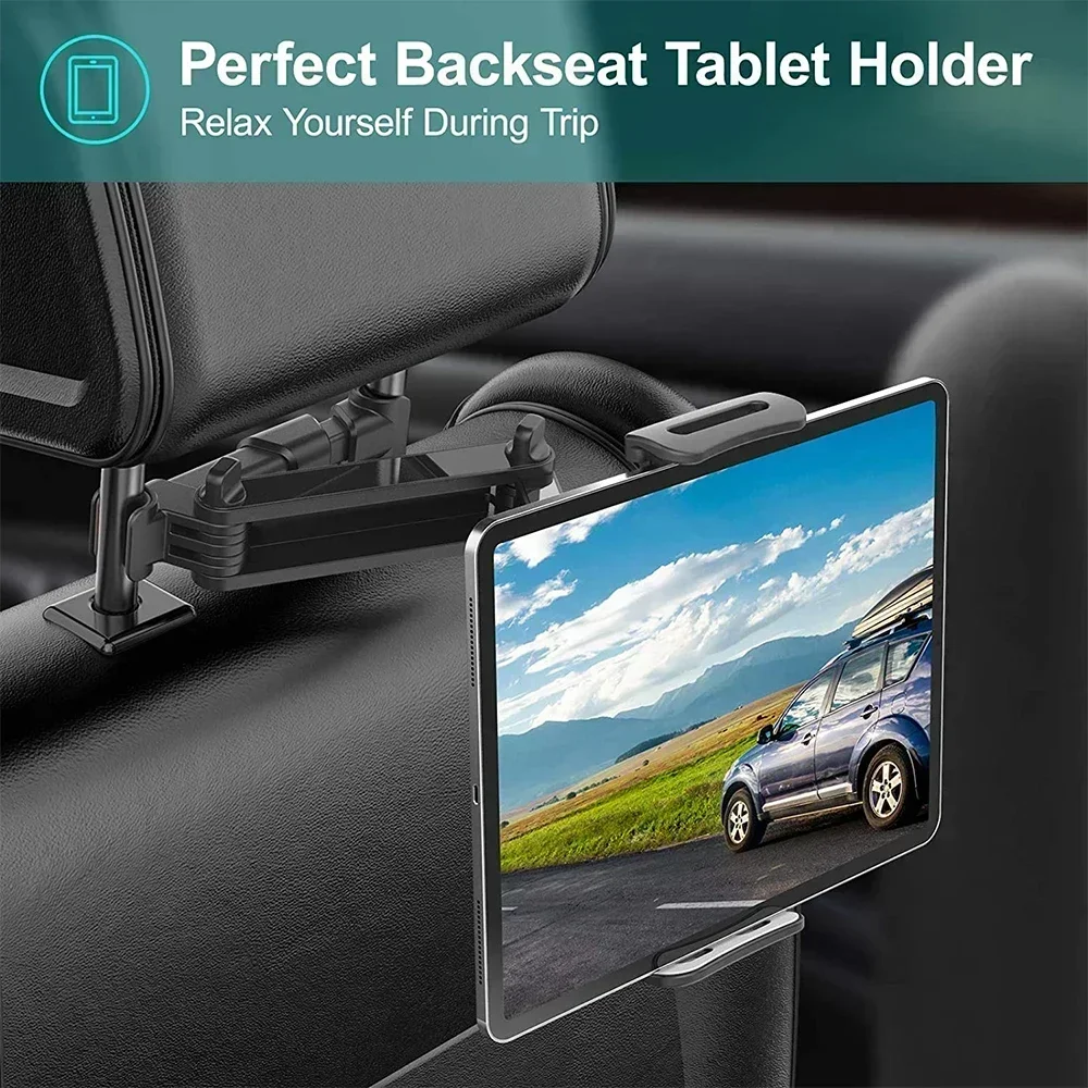 Bmw Accessories Tablet Holder - Evrensel Araba Arka Koltuk Kafalık Montaj
