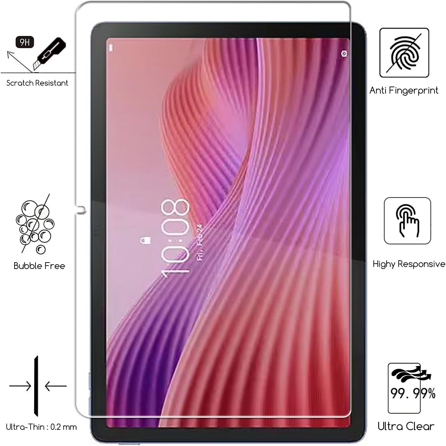 1 adet 9H temperli cam Tablet  - Temu Tablet Accessories incelemesi ve fiyatı