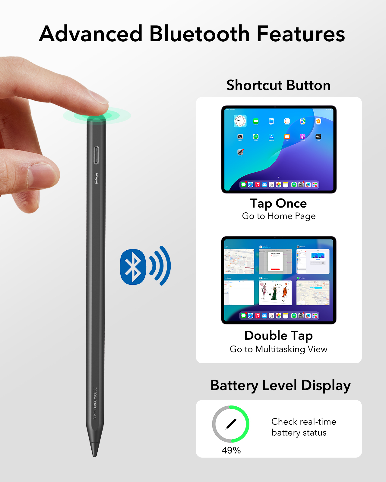 ESR iPad Kalemi, iPad 2018-202 - Tablet Accessories For Kids incelemesi ve fiyatı