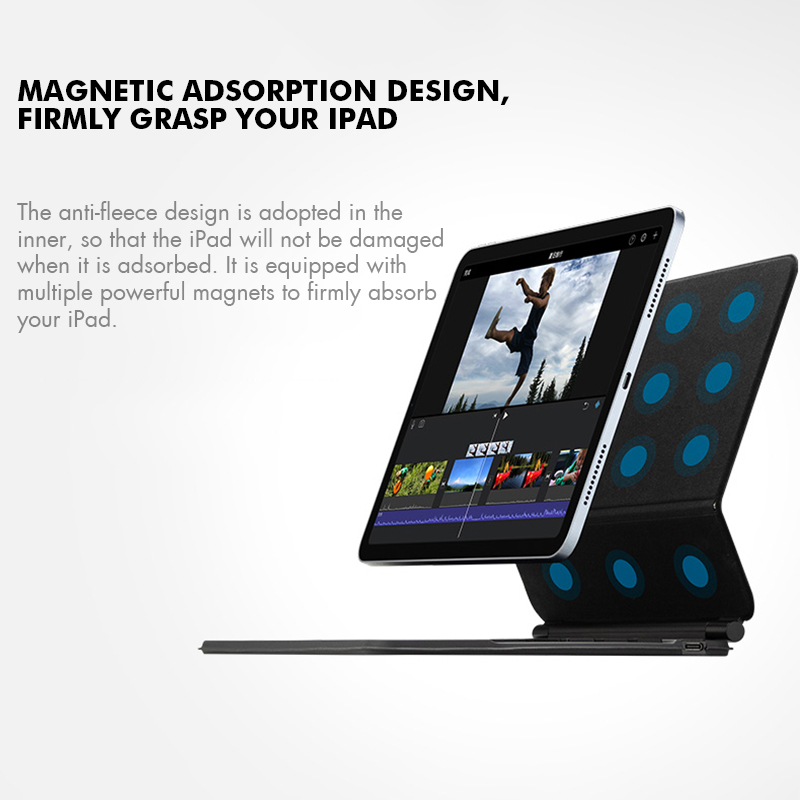 GOOJODOQ Arka Işık Sihirli Kla - Ipad Cover Folio incelemesi ve fiyatı