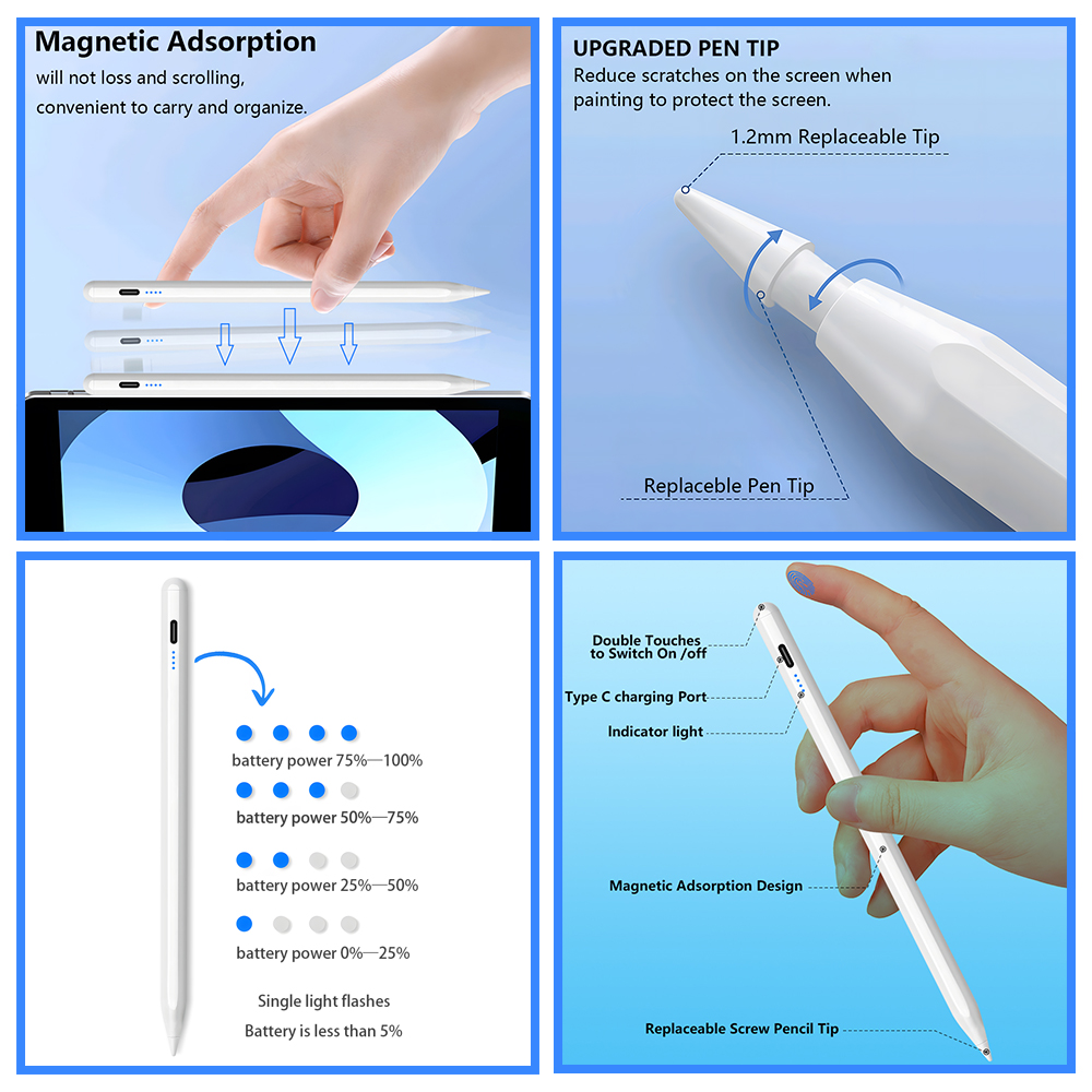 2025 iPad Apple Kalemleri için - Tablet Accessories For Kids incelemesi ve fiyatı