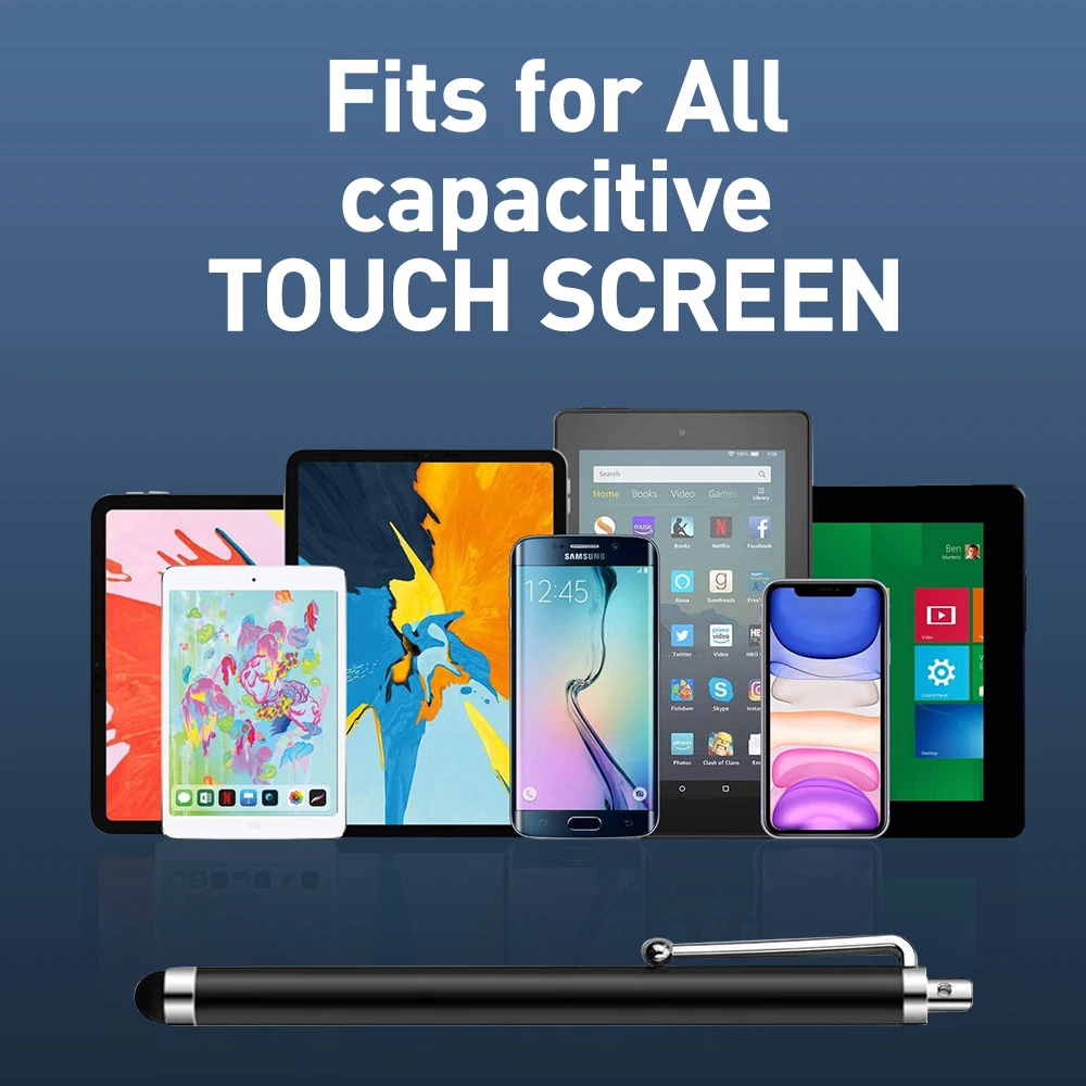 10 adet/grup evrensel Stylus k - Tablet Accessories For Kids incelemesi ve fiyatı