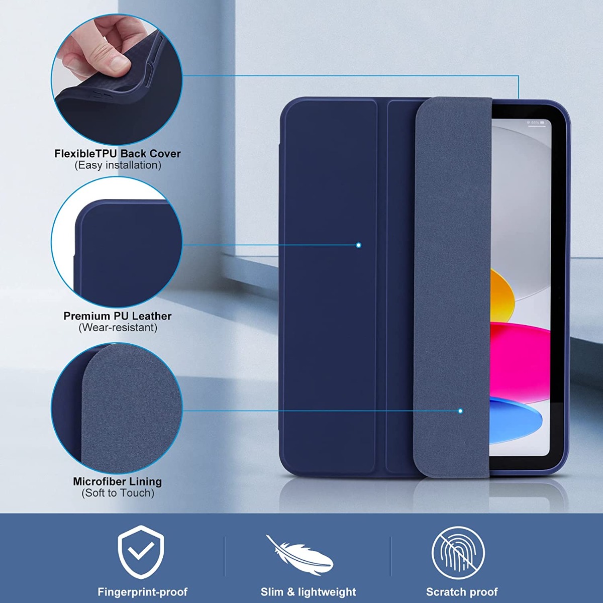 IPad 7th 8th 9th Gen 10.2 için - Ipad Cover Folio incelemesi ve fiyatı