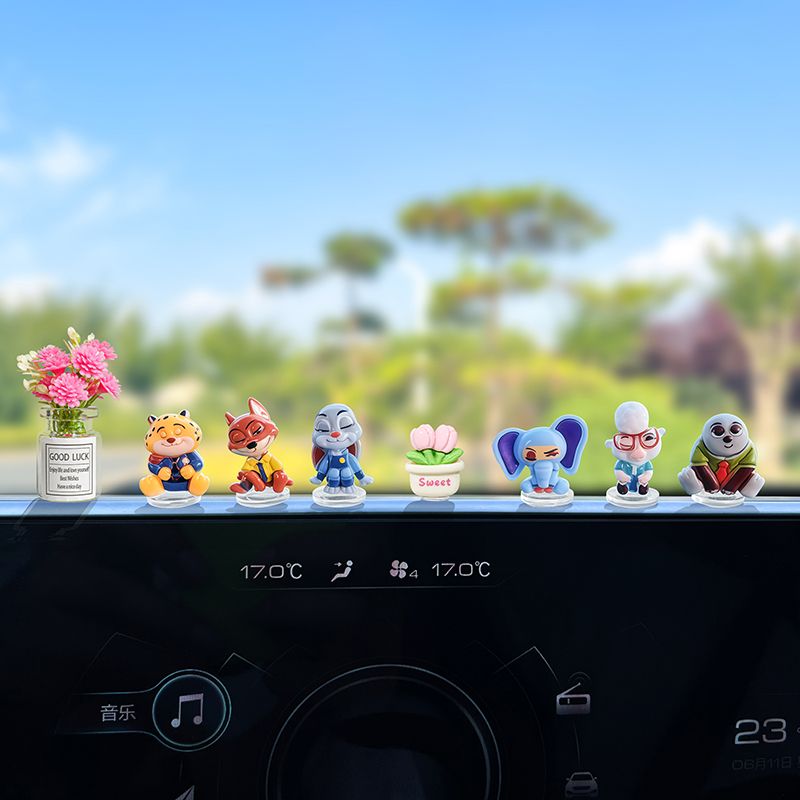 Zootopia karikatür araba süsü, - Tablet Computer Accessories incelemesi ve fiyatı