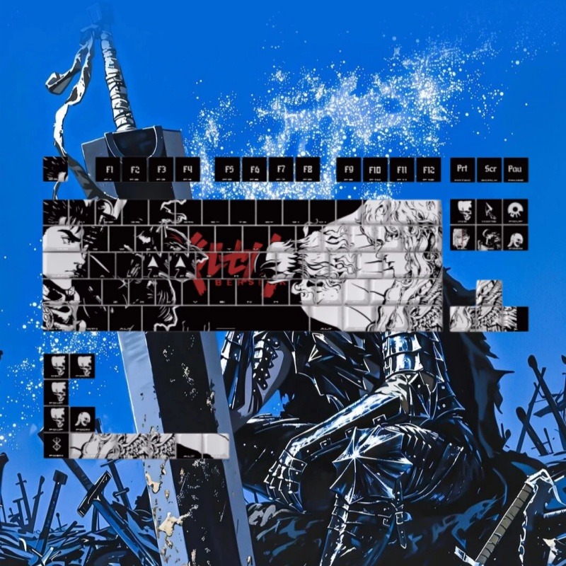 BERSERK Tema Anime Klavye Tuş  - Tablet Pc Accessories incelemesi ve fiyatı